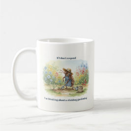 Caneca De Café Presente Excêntrico de Jardinagem para Amantes da