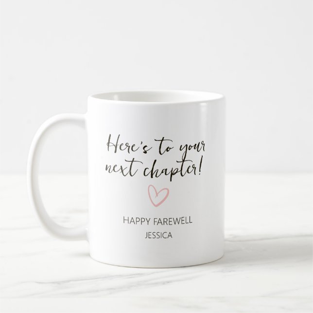 Caneca De Café Presente Feliz Despedida – É para o seu próximo ca (Esquerda)