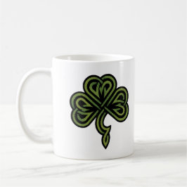 Caneca De Café Presente irlandês do trevo