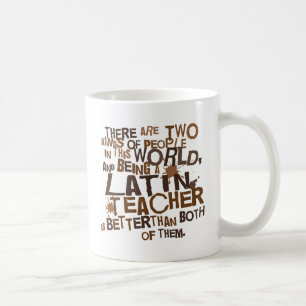 Caneca De Café Presente Latin do professor