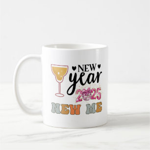 Caneca De Café presente legal de ano novo do feliz ano novo 2025