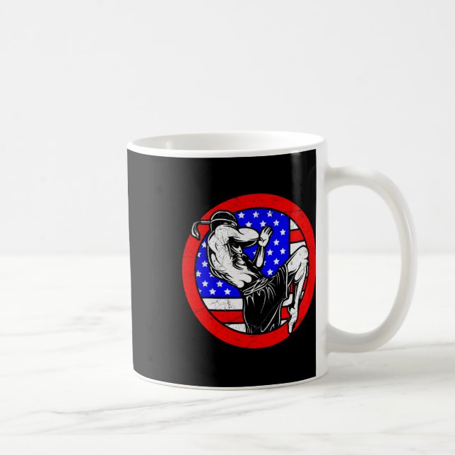 Caneca De Café Presente Muay Thai - Boxe Tailandesa e Kickboxing  (Direita)