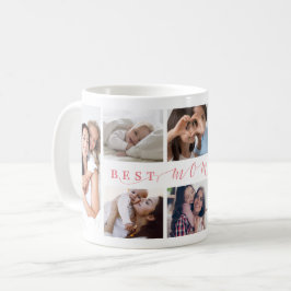 Caneca De Café Presente Para A Melhor Colagem De Fotos Da Família