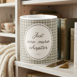Caneca De Café Presente para Amante de Livros Só Mais Um Capítulo