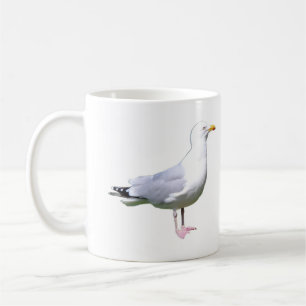 Caneca De Café Presente para Amante de Pássaros Costeiros com Gai