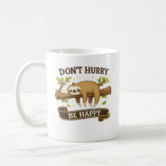 Caneca de Café Presente para Amante de Preguiça En