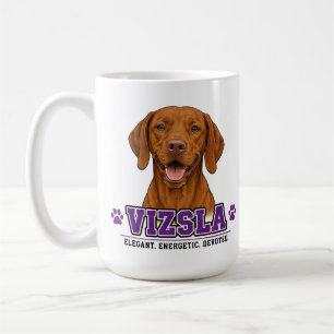 Caneca De Café 🐾 Presente para Amantes de Cães Vizsla 🐾
