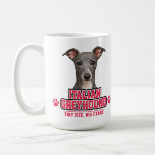 Caneca De Café 🐾 Presente para Amantes de Galgo Italiano 🐾