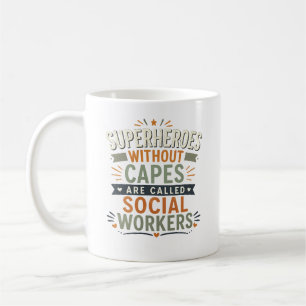 Caneca De Café Presente para Assistente Social para Escola LCSW