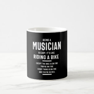 Caneca De Café Presente para Cargo de Músico