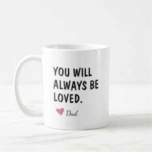 Caneca De Café Presente para Filha Você Sempre Será Amada