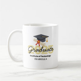 Caneca De Café Presente para graduação personalizada - Classe de 