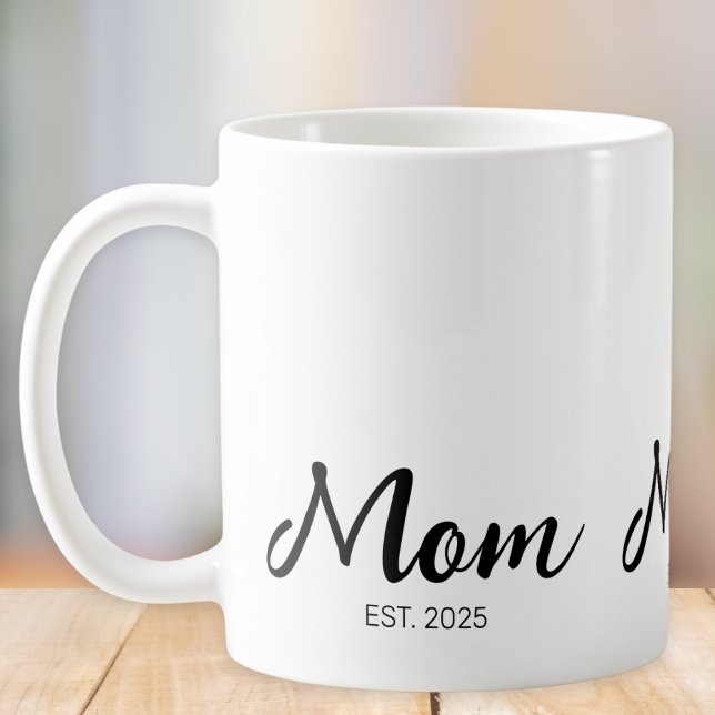 Caneca De Café Presente para Mãe Recém-Constituída  (Criador carregado)