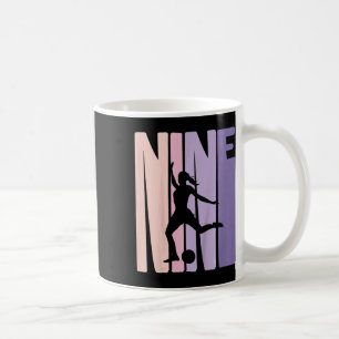 Caneca De Café Presente para meninas de 9 anos de futebol Present