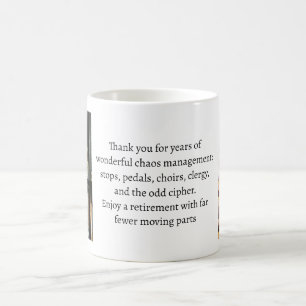 Caneca De Café Presente para organista ou diretor de coro que se