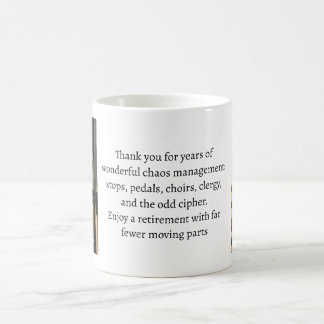 Caneca De Café Presente para organista ou diretor de coro que se