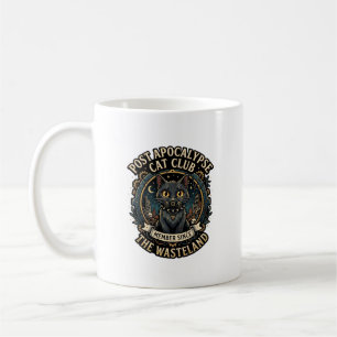 Caneca De Café Presente para Pai de Gato Pós Apocalipse - Pós Apo