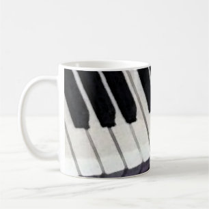Caneca De Café Presente para Professor de Piano