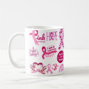 Caneca De Café Presente para Sobrevivente de câncer