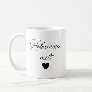 Caneca De Café Presente Parteira Atenção e Agradecimento