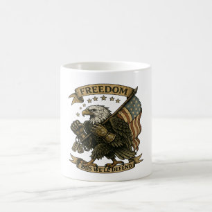 Caneca De Café Presente Patriótico Veterano Águia EXÉRCITO EUA Bo