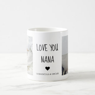 Caneca De Café Presente Personalizado Ama Você Nana   Foto Custom