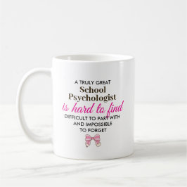 Caneca De Café Presente Personalizado de Agradecimento ao Psicólo