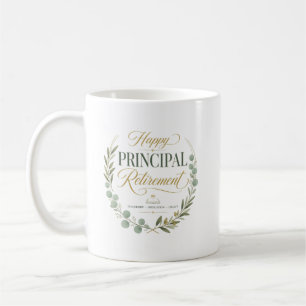 Caneca De Café Presente Personalizado de Aposentadoria Feliz para