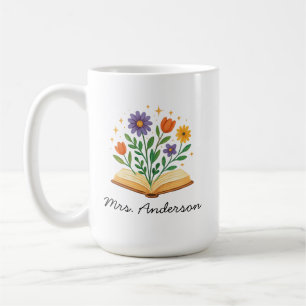 Caneca De Café Presente personalizado de apreciação do professor,