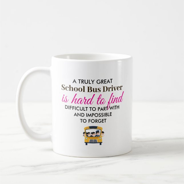 Caneca De Café Presente Personalizado de Apreciação para Motorist (Esquerda)