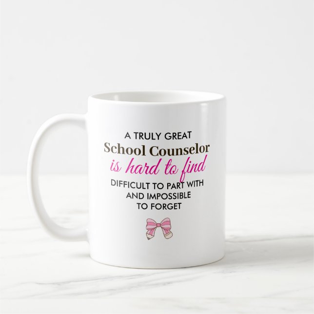 Caneca De Café Presente Personalizado de Apreciação para Orientad (Esquerda)