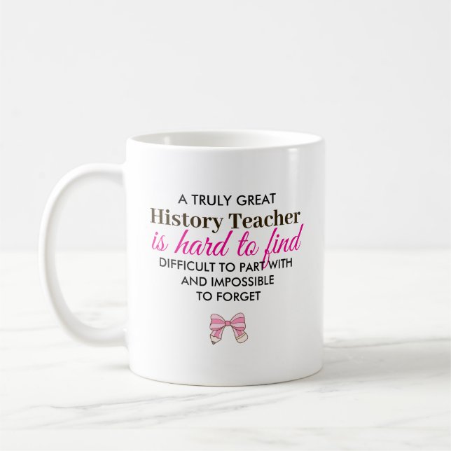 Caneca De Café Presente Personalizado de Apreciação para Professo (Esquerda)