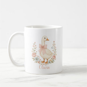 Caneca De Café presente personalizado de cabra-de-bebé para chá d