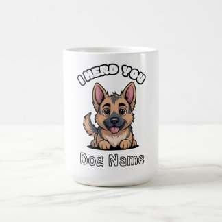 Caneca De Café Presente Personalizado de Cachorro Pastor Alemão '