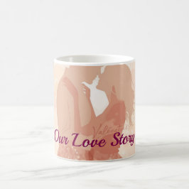 Caneca De Café Presente personalizado de Dia dos Namorados para e