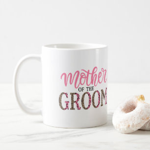 Caneca De Café Presente Personalizado de Estampa de Leopardo para