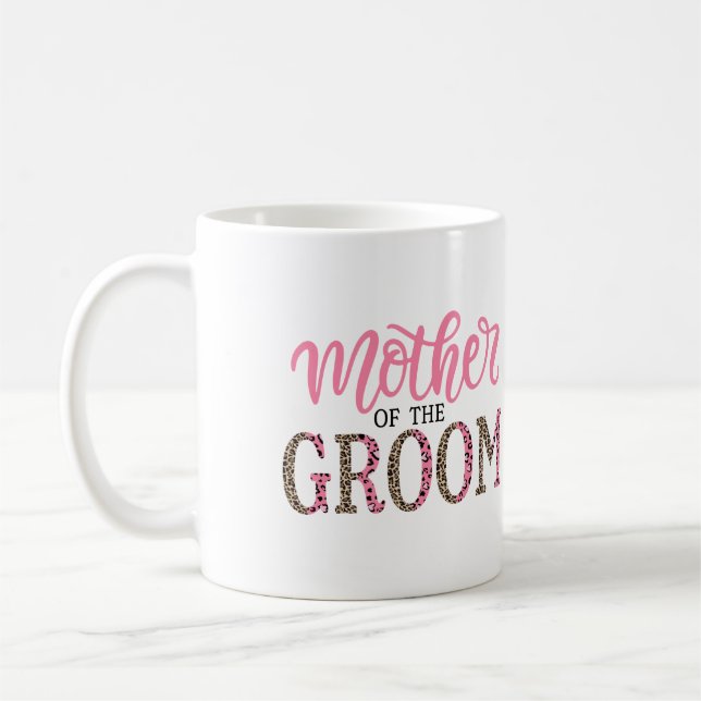 Caneca De Café Presente Personalizado de Estampa de Leopardo para (Esquerda)