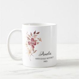 Caneca De Café Presente Personalizado de Feliz Aposentadoria