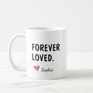 Caneca De Café Presente Personalizado de Filha Para Sempre Amada