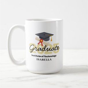 Caneca De Café Presente Personalizado de Formatura - Turma de 202