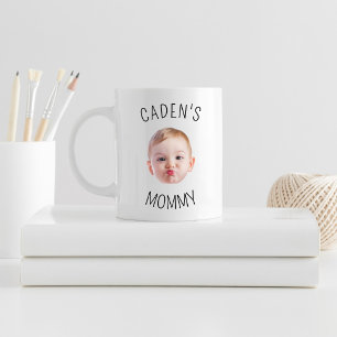 Caneca De Café Presente Personalizado de Foto do Bebê para Mãe Ma