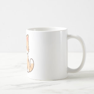 Caneca De Café Presente Personalizado de Gato Fofo – Nome de Pet 