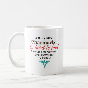 Caneca De Café Presente Personalizado de Nome para Grande Farmacê
