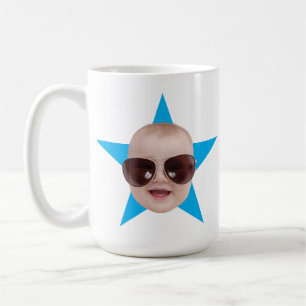 Caneca De Café Presente Personalizado de Rosto do Office Star Per