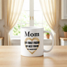 Presente Personalizado Mamãe Minha Primeira Amiga