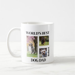 Caneca De Café Presente Personalizado Melhor Pai de Cachorro do M