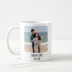 Caneca De Café Presente Personalizado Moderno Para Ela