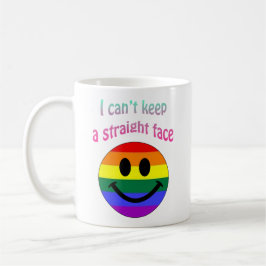 Caneca De Café Presente personalizado na face do Hetero