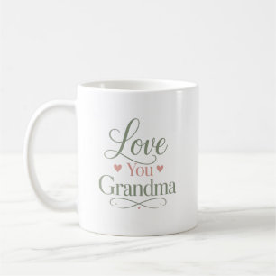Caneca De Café Presente Personalizado Nome Avó Eu Te Amo