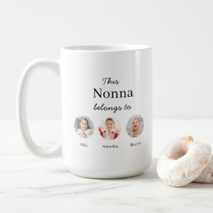 Caneca De Café Presente Personalizado Nonna
